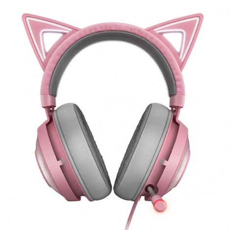 Tai nghe Razer Kraken Kitty-Chroma USB-Quartz (RZ04-02980200-R3M1)