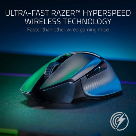 Chuột không dây Razer Basilisk X HyperSpeed-Wireless Ergonomic_RZ01-03150100-R3A1