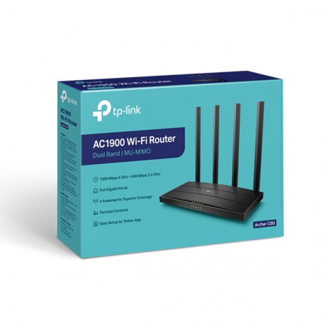 Router Wifi TP-LINK Archer C80