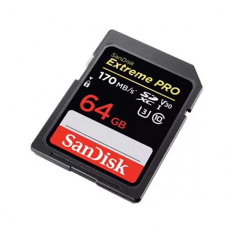 Thẻ nhớ SDHC 64GB Sandisk Extreme Pro (SDSDXXY-064G-GN4IN)