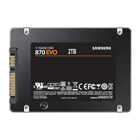 Ổ cứng SSD 2TB Samsung 870 EVO MZ-77E2T0BW