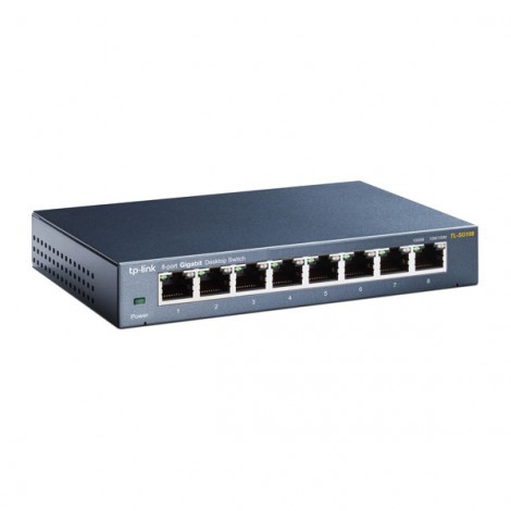 Switch TP-Link TL-SG108 (8 port/ 10/100/1000Mbps/ Unmanaged)