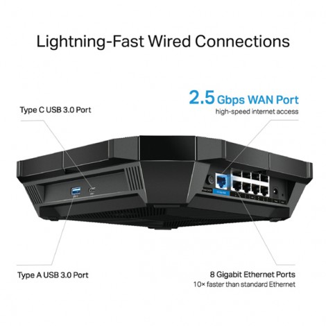 Router Wi-Fi 6 TP-LINK Archer AX6000