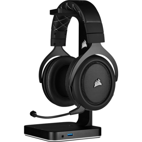 Tai nghe Corsair HS70 PRO WIRELESS Carbon