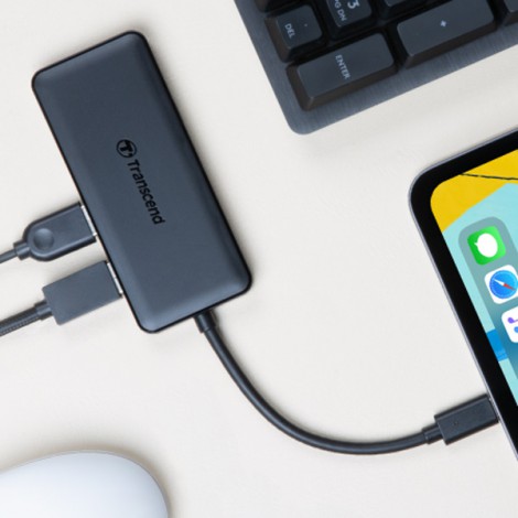 Hub USB Type-C 6 in 1 Transcend-TS-HUB5C