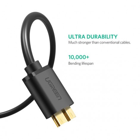 Cáp USB 3.0 sang Micro USB dài 1m cho ổ cứng di động Ugreen 10841