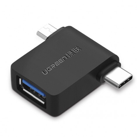 Đầu Micro USB + USB-C OTG USB 3.0 Ugreen 30453