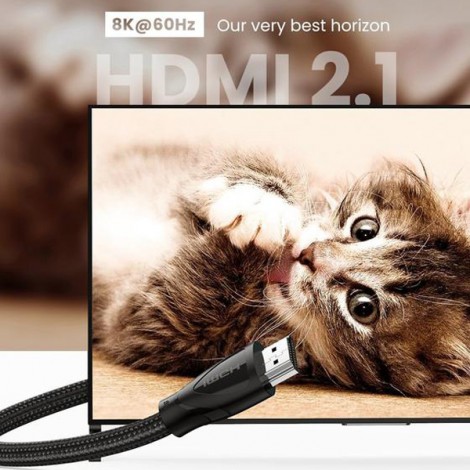 Cáp HDMI 2.1 độ phân giải dài 2m 8K@60Hz Ugreen 80403 