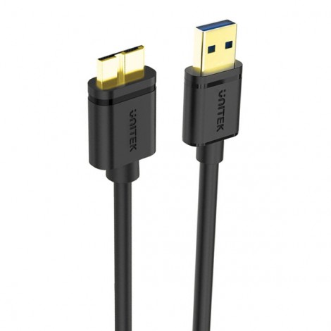 Cable USB 3.0 -> Micro B Unitek Y-C462GBK 1.5m