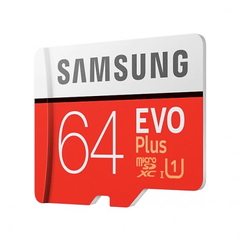 Thẻ nhớ 64Gb Micro-SDHC Samsung Evo Plus (Class 10) MB-MC64HA/APC