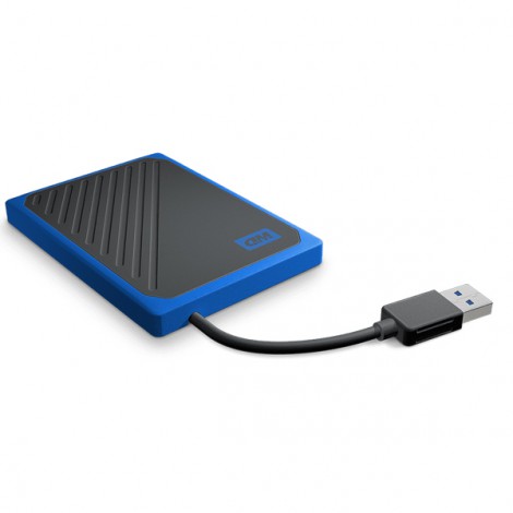 Ổ cứng gắn ngoài SSD 1TB Western Digital My Passport Go WDBMCG0010BBT-WESN