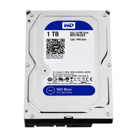 Ổ cứng HDD 1TB Western Digital WD10EZEX SATA3 (Blue)