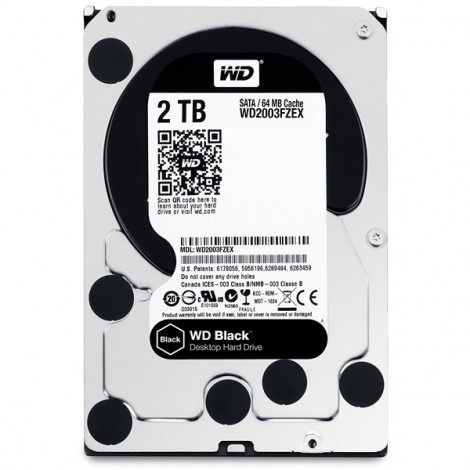 Ổ cứng HDD 2TB Western Digital WD2003FZEX (Black)