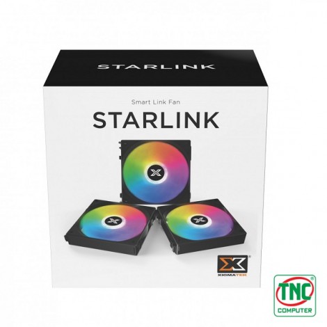Bộ 3 Fan Case Xigmatek STARLINK ARGB (EN41303)
