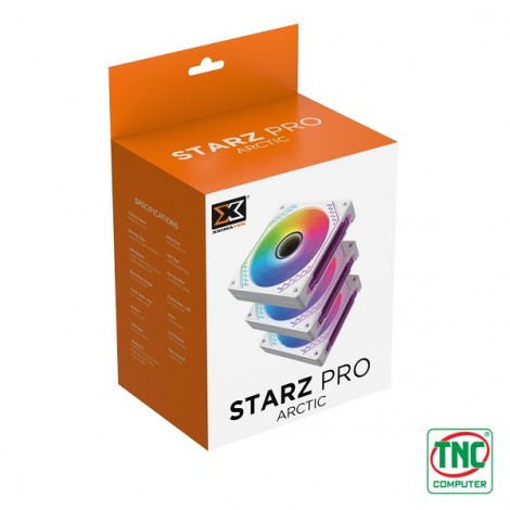 Bộ 3 Fan Case Xigmatek STARZ PRO ARTIC ARGB (EN41815)