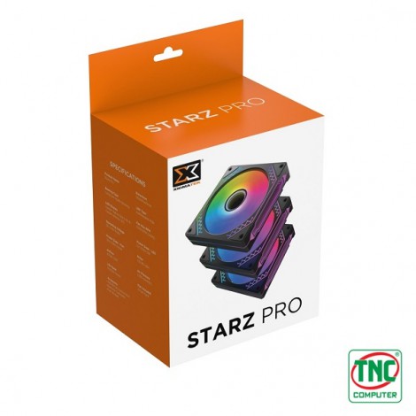 Bộ 3 Fan Case Xigmatek STARZ PRO ARGB (EN41808)