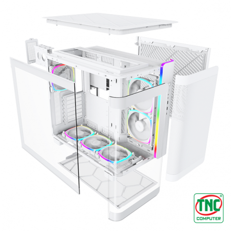 Case Montech Middle Tower KING 95 PRO WHITE