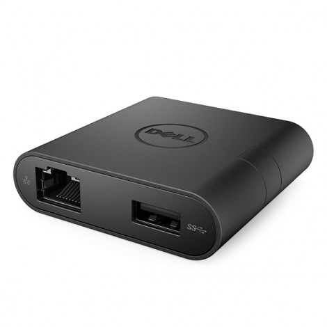 Dell Adapter-USB-C USB-C to HDMI/VGA/Ethernet/USB 3.0 (DA200)