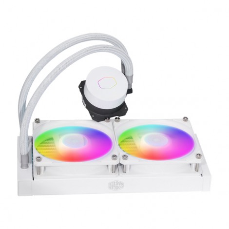 Tản nhiệt nước 2 Fan Cooler Master ML240L V2 ARGB WHITE