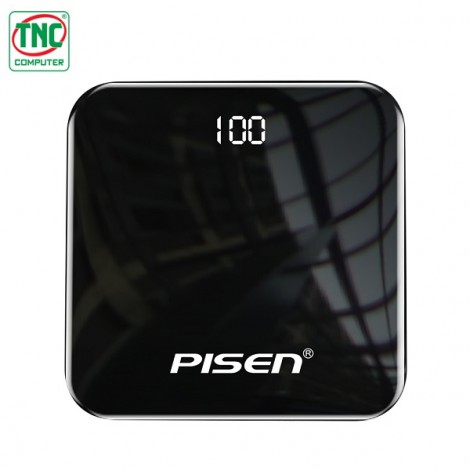 Sạc dự phòng Pisen Led Mirror 10000mAh TP-D45LS Black