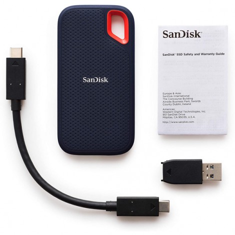 Ổ cứng SSD 500GB SanDisk Extreme Portable SSD V2 SDSSDE61-500G-G25