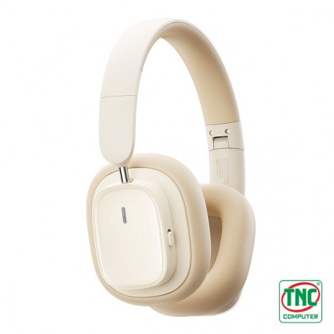 Tai nghe Bluetooth Baseus Bowie H1i Noise-Cancellation Cream LVH037-WL-WH (A00050402223-00)