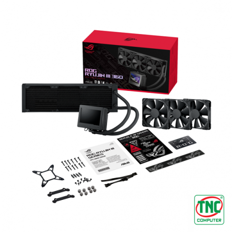 Tản nhiệt nước 3 Fan Asus ROG RYUJIN III 360 Black