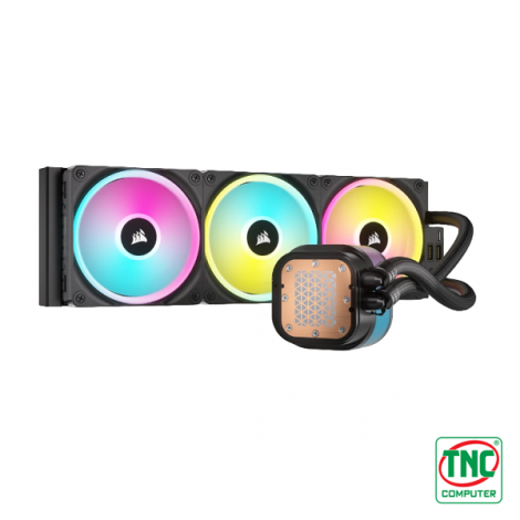 Tản nhiệt nước 3 fan Corsair iCUE LINK H150i LCD RGB - Black (CW-9061008-WW)