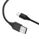 Cable PISEN Micro USB 2.4A braided 1200m(Anti-break)-MU18-1200 dài 120cm