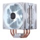 FAN CPU Cooler Master HYPER 212 LED Turbo - White