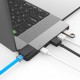 Hub USB-C Hyperdrive NET 6 in 2 GN28N màu Xám- Hàng trưng bày