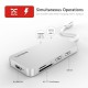 Hub Type-C -> HDMI+2USB (2.0/3.0)+TF+SD Lenovo C107