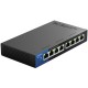 Switch Linksys LGS108 (8 port/ 10/100/1000 Mbps)