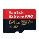 Thẻ nhớ 64GB MicroSDHC SanDisk Extreme Pro