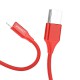 Cable Pisen Lightning 2.4A braided FAST Pro-AL17-1200 dài 1.2m
