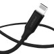 Cable Pisen Lightning 2.4A braided FAST Pro-AL17-1200 dài 1.2m