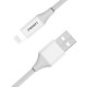 Cable Pisen Lightning 2.4A braided FAST Pro-AL17-1200 dài 1.2m