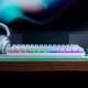 Bàn phím có dây Razer Huntsman Mini (Mercury)60% Optical Clicky Purple Switch RZ03-03390300-R3M1