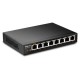 Switch Draytek VigorSwitch G1080 (8 port/ 10/100/1000 Mbps)