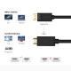 Cable Displayport 1.2 to HDMI 4Kx2K Ugreen 10204 dài 5M