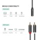 Cable Audio 3.5mm (ÂM) to RCA 0.25M Ugreen 10561 dài 25cm