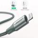 Cable sạc USB Type C to Lightning 3A 36W Ugreen 60759 dài 1m (Vỏ Nhôm)