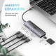 HUB USB-C to HDMI, 2 USB 3.0 + SD/TF Sạc ngược USB-C Ugreen 70411 