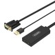 Cable VGA K+USB Audio sang HDMI  L Unitek (Y-8711)
