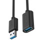 Cáp USB Nối Dài 3.0 Unitek (Y-C 456GBK)