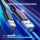 Cáp sạc nhanh QC 3.0 3A USB Type C USB 3.0 dài 0.5m Ugreen 20881