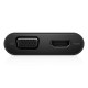 Dell Adapter-USB-C USB-C to HDMI/VGA/Ethernet/USB 3.0 (DA200)