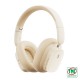 Tai nghe Bluetooth Baseus Bowie H1i Noise-Cancellation Cream LVH037-WL-WH (A00050402223-00)