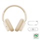 Tai nghe Bluetooth Baseus Bowie H1i Noise-Cancellation Cream LVH037-WL-WH (A00050402223-00)