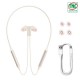 Tai nghe Bluetooth Baseus Bowie U2 Pro Neckband Creamy-white  LVH023-WL-CW (NGTU010002)